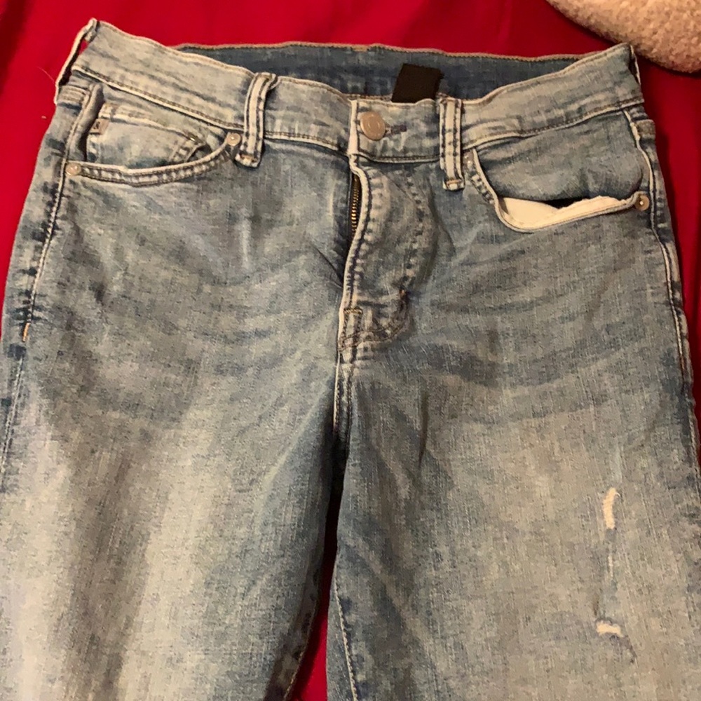 Pants from denim